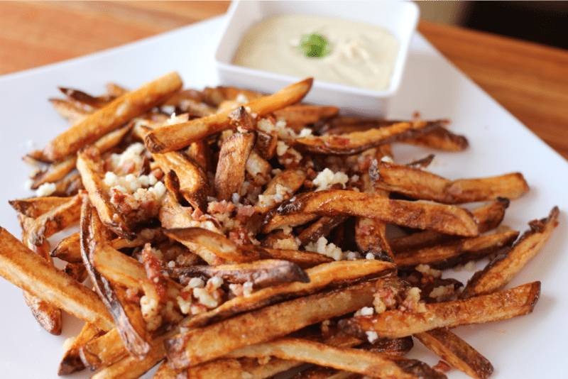 frites au parmesan truffes
