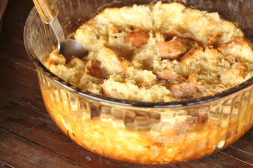 Recette De Pouding Au Pain (aussi Appelé Pudding Ou Bodding) Maison