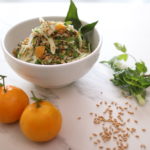 salade de farro au fenouil et clémentines