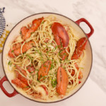 spaghetti au homard lobster du Joe Beef