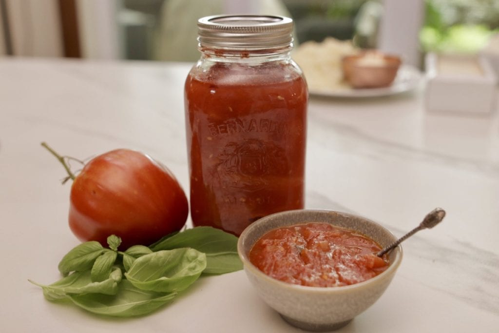 sauce tomate de base (salsa di pomodoro)