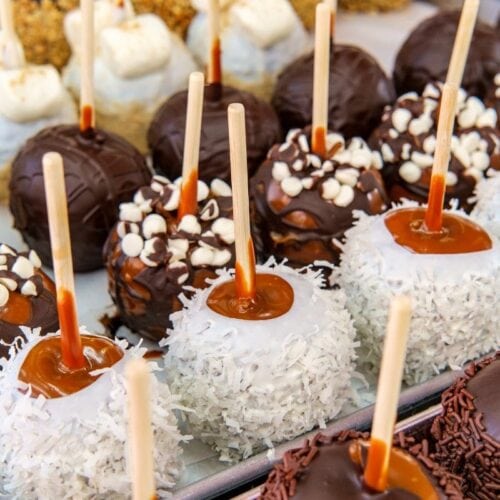 pommes au caramel