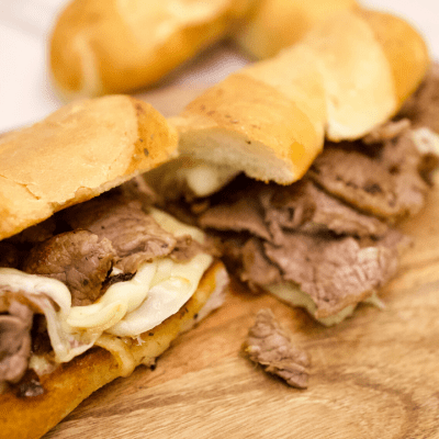 philly cheesesteak recette