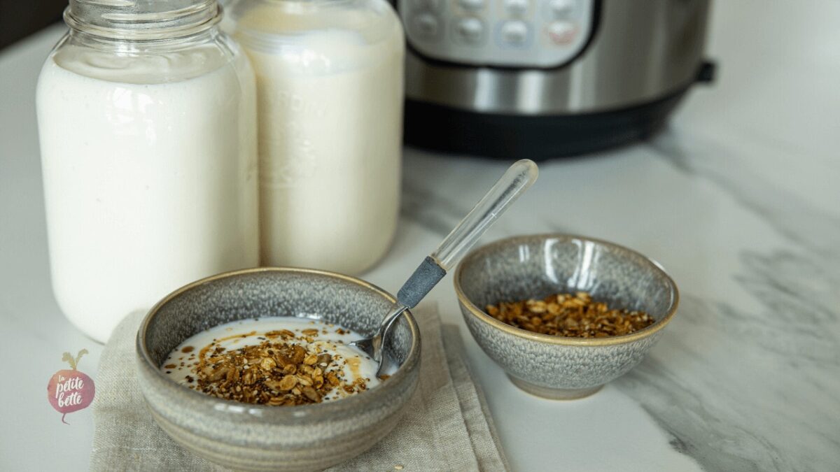 Comment faire du yogourt maison avec un Instant Pot • La petite bette