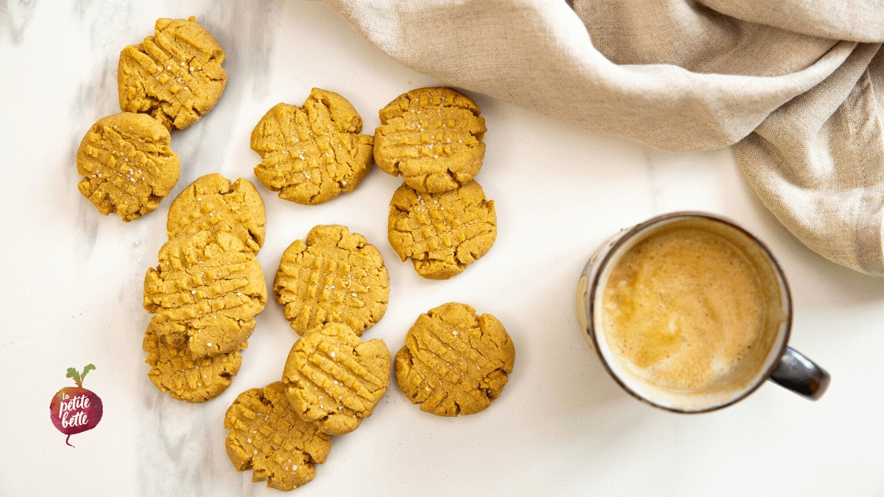 Biscuits cookies au beurre d'ARACHIDE