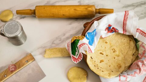 Comment faire des tortillas mexicaines maison, tortilla de harina • La