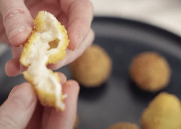 cromesqui cacio e pepe