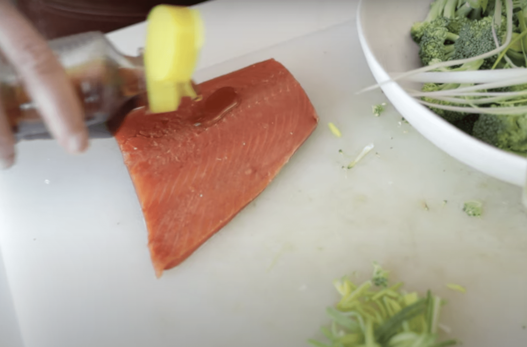 saumon air fryer
