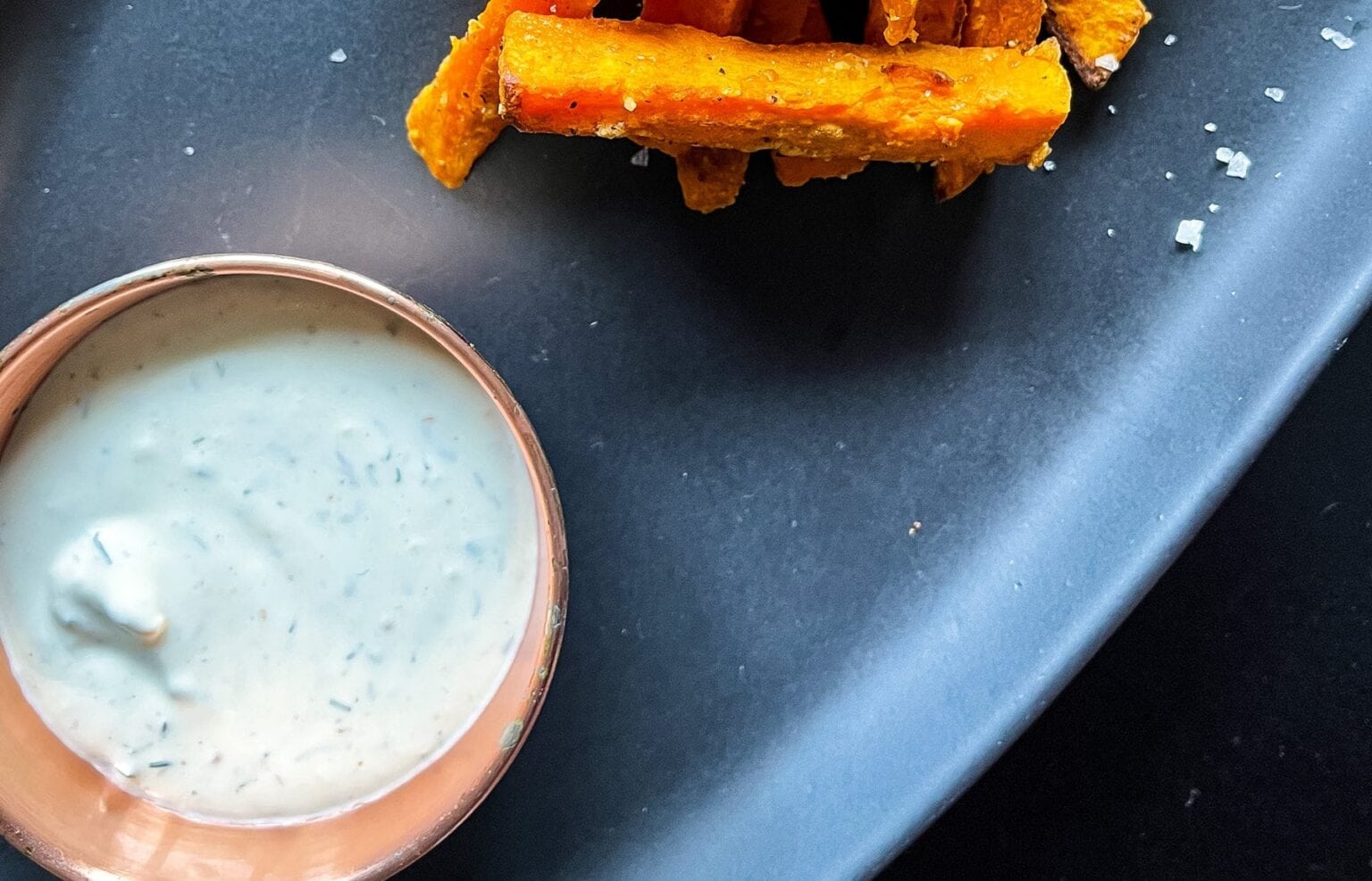 Frites de patate douce croustillantes au air fryer • Cuisine maison