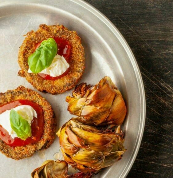 aubergine parmigiana air fryer