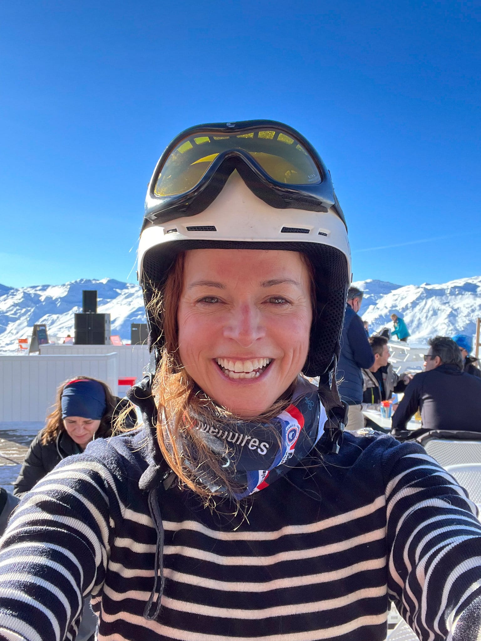 Ski dans les alpes