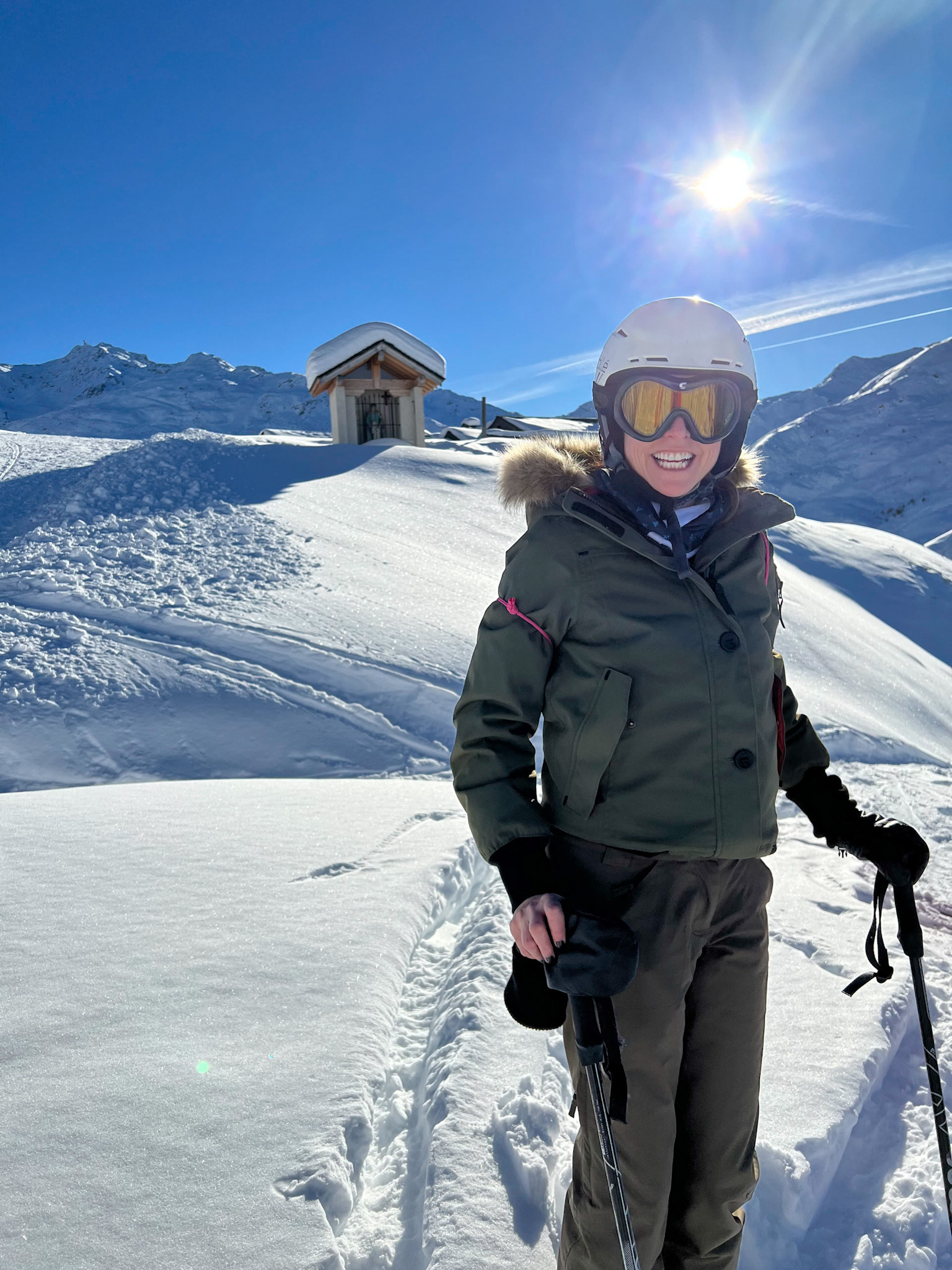 ou skiers alpes