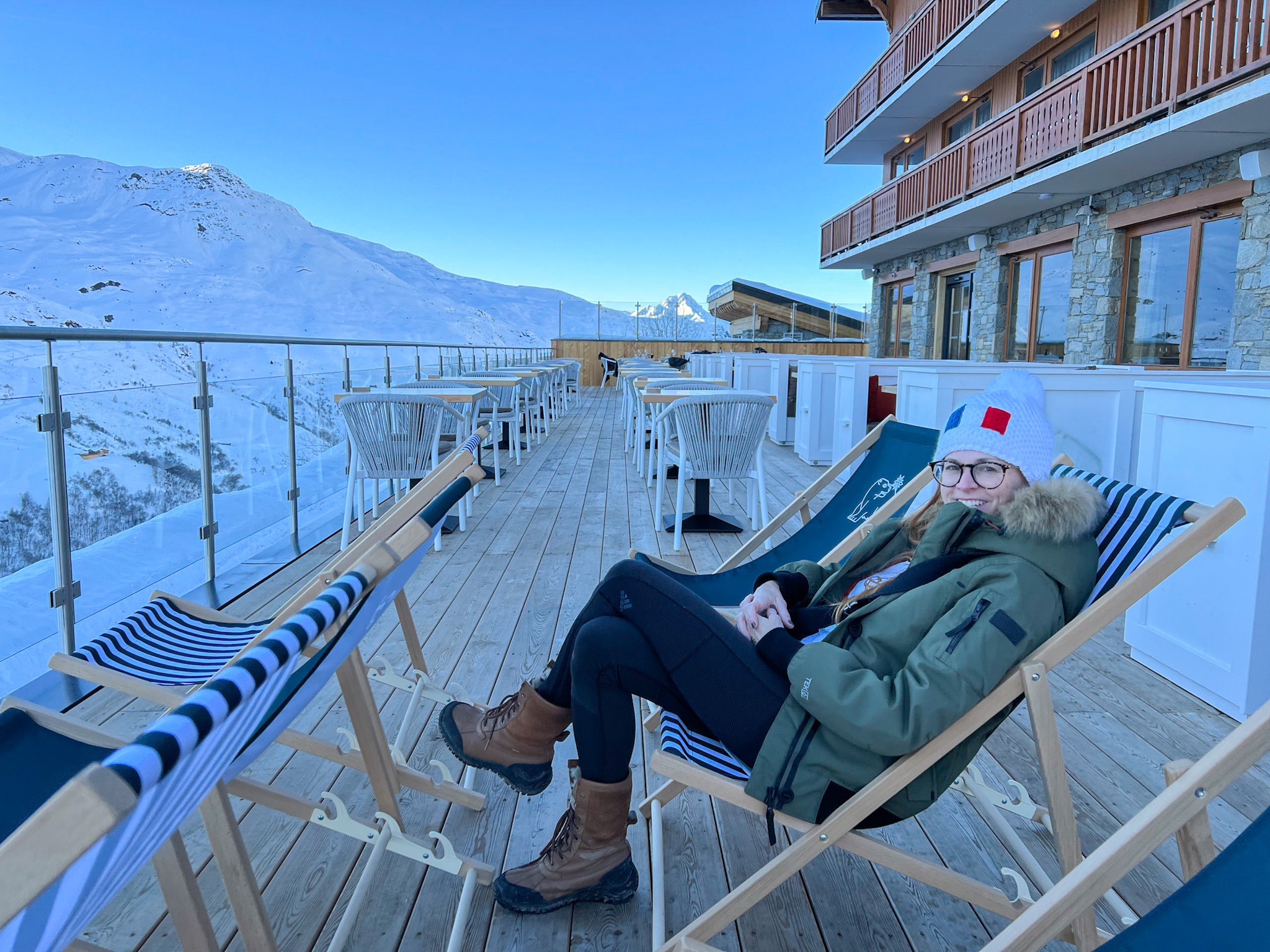 ski dans les alpes