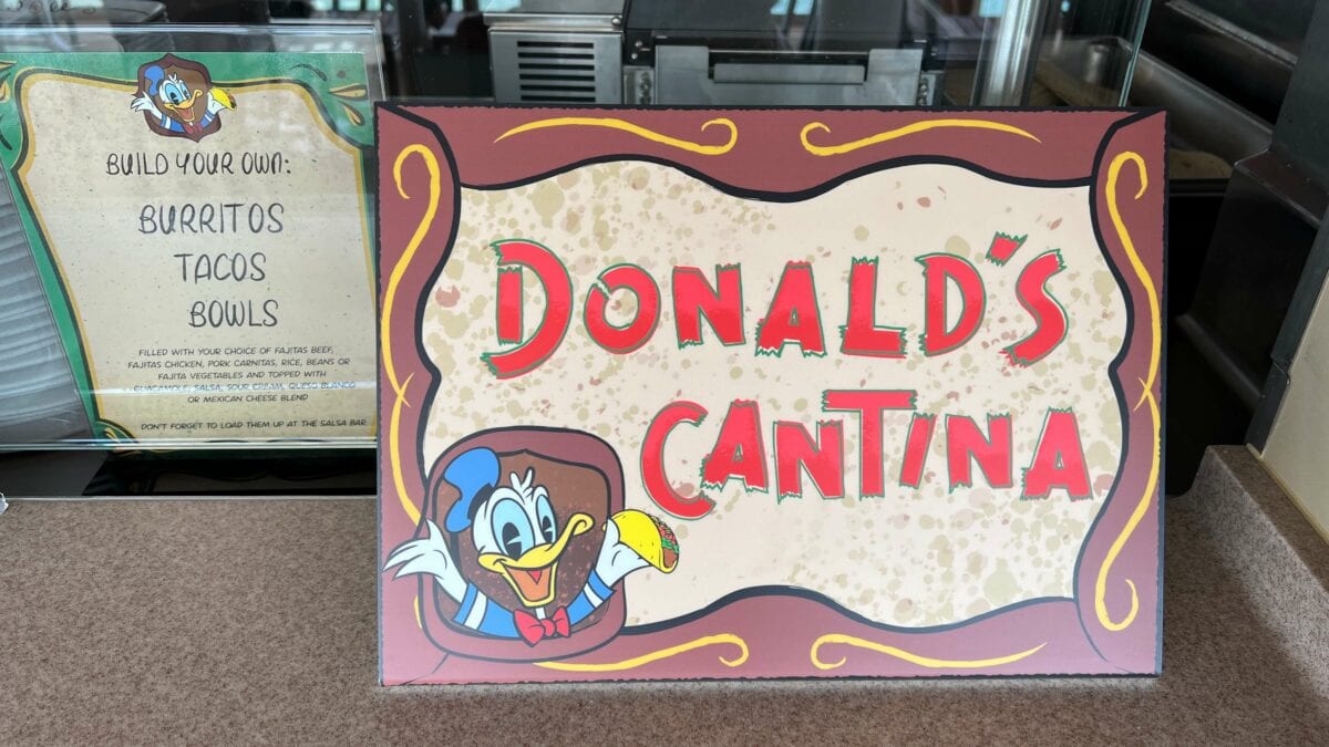 Donalds Cantina Croisière Disney Wish