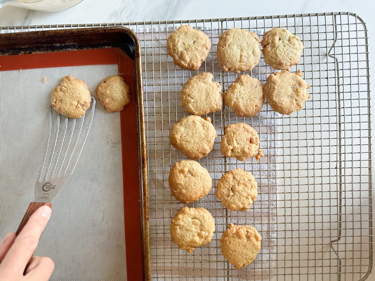 biscuits au gingembre confit