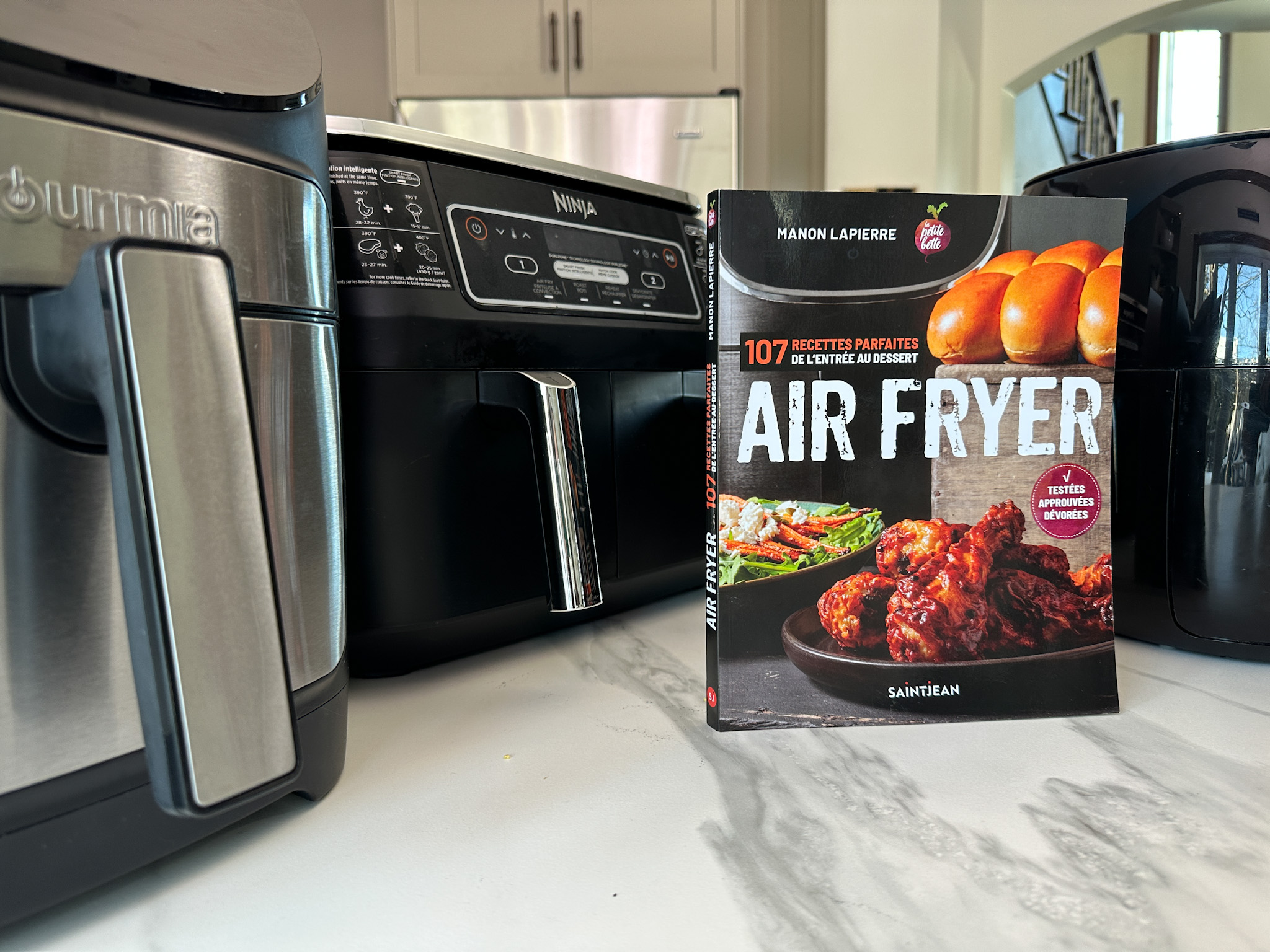 Livre air fryer Manon Lapierre