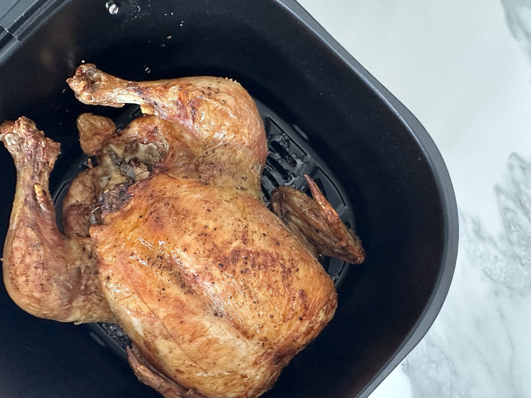 poulet entier air fryer