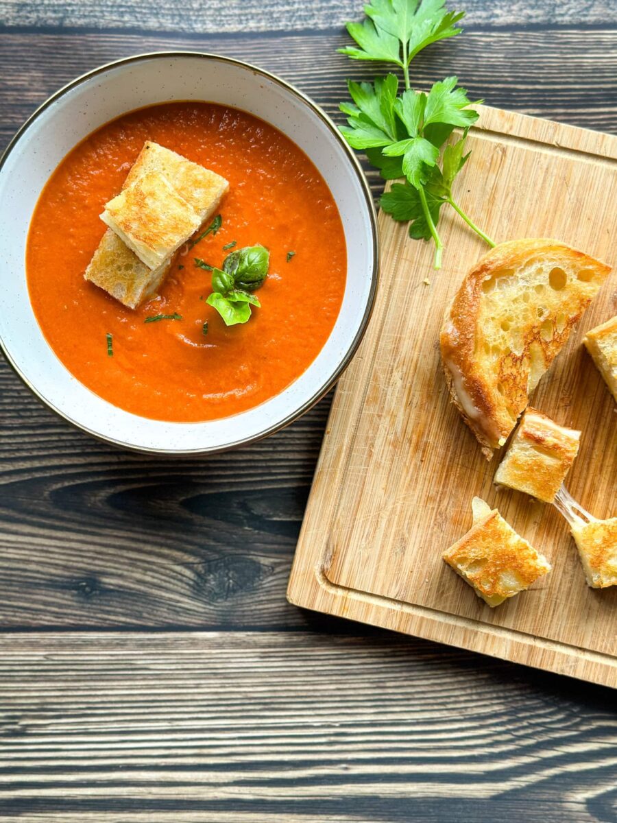 soupe aux tomates