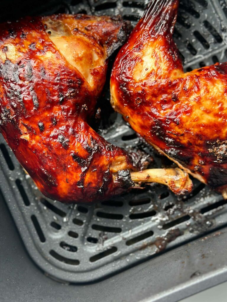 Cuisse de poulet air fryer (style poulet BBQ Huli huli) • La petite bette