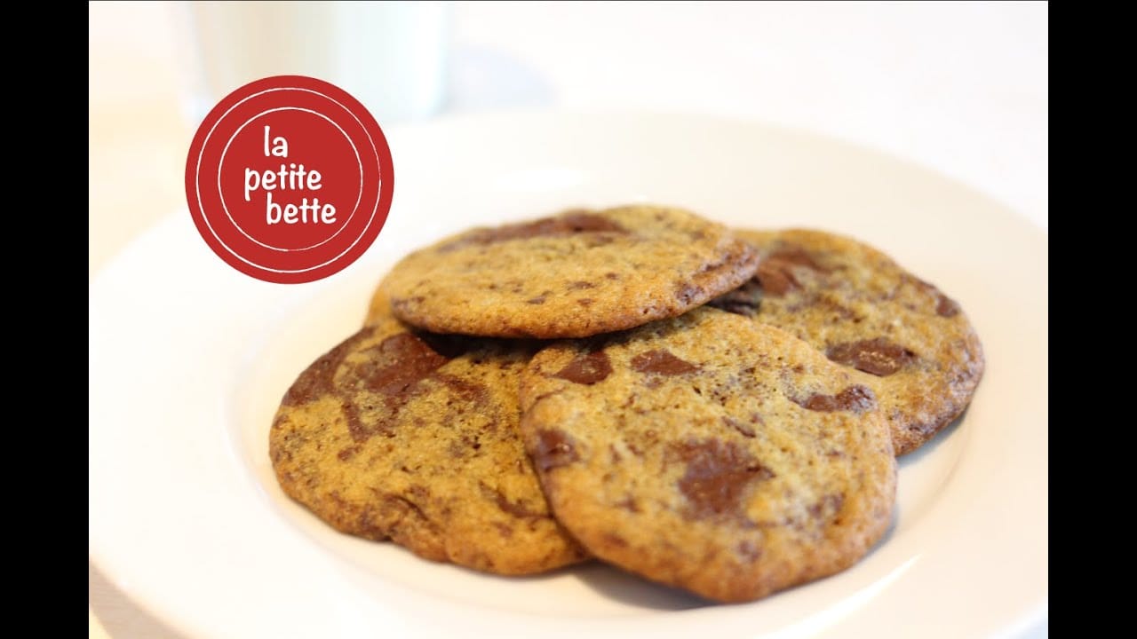 Biscuits aux pépites de chocolat - 5 ingredients 15 minutes