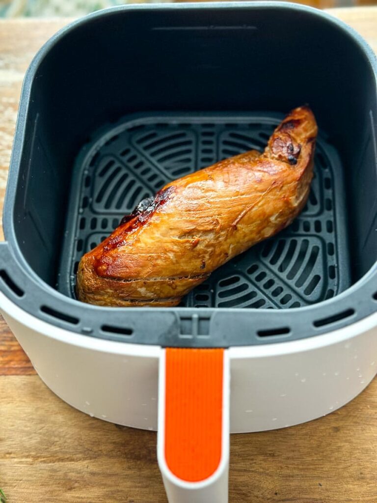 Filet de porc air fryer, pomme et érable • La petite bette