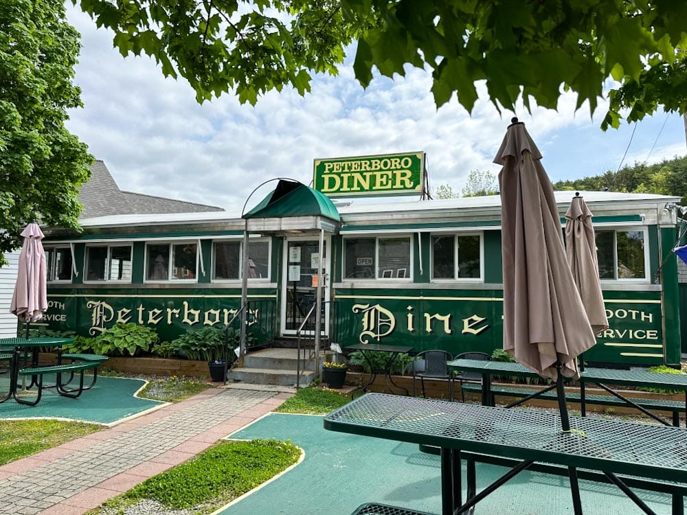 Peterborough diner, new hampshire