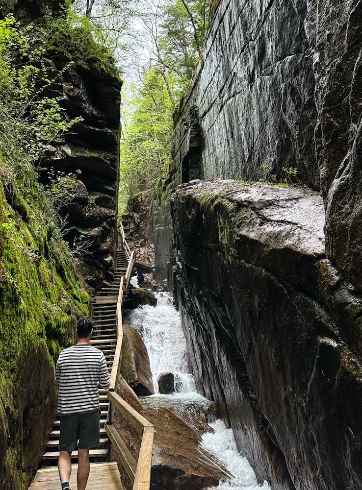 Flume Gorge au Franconia Notch State Park