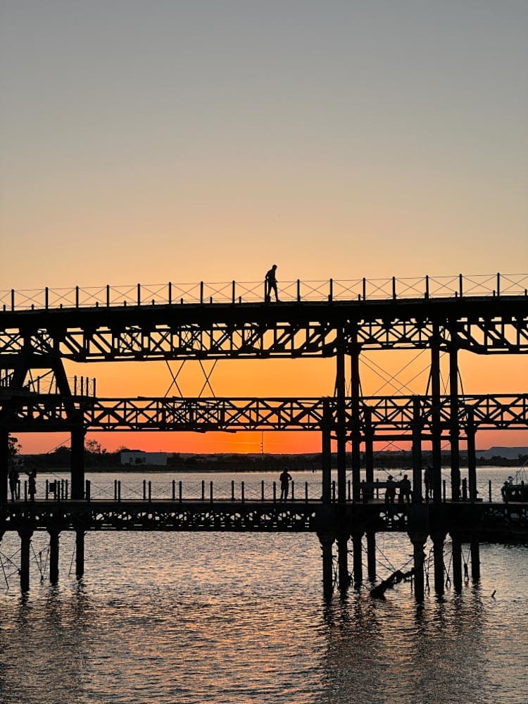 Puente de muelle, à Huelva