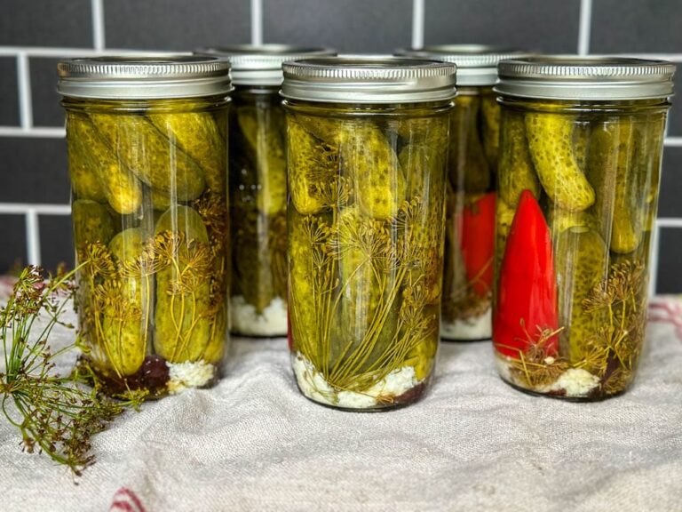 Comment faire des cornichons marinés maison (pickle) • La petite bette