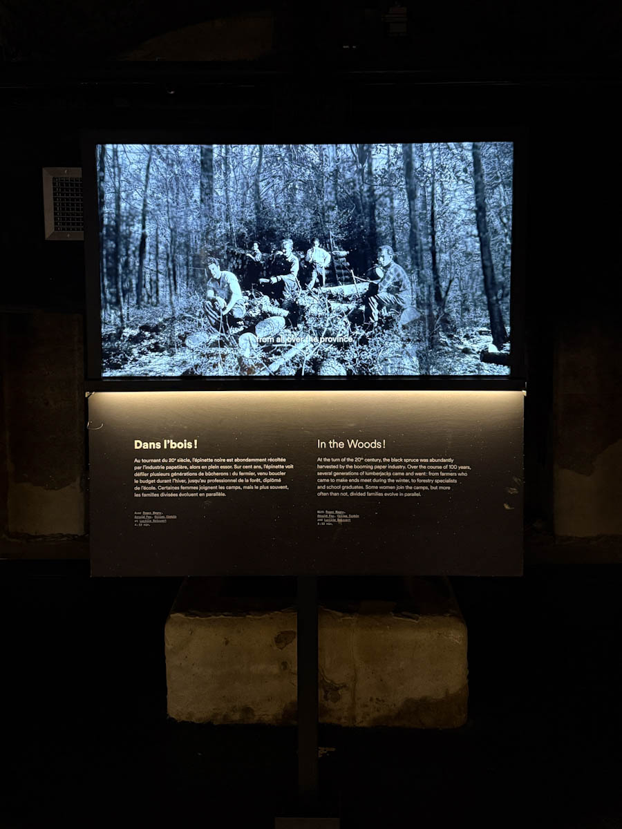 vidéo au Musée Boréalis Trois-Rivières