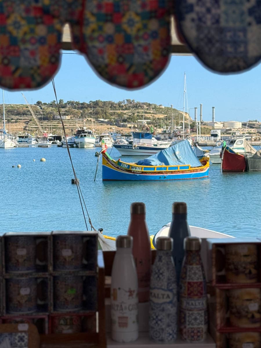 port de pêche de Marsaxlokk Malte