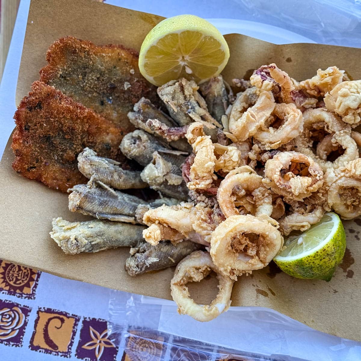 fritto misto à Syracuse en Sicile