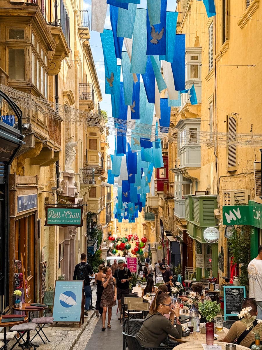 ruelle de Valette à Malte