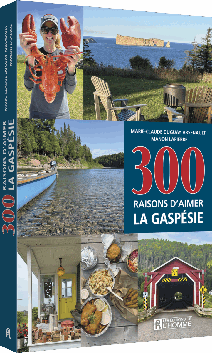Livre 300 raisons d'aimer la Gaspésie