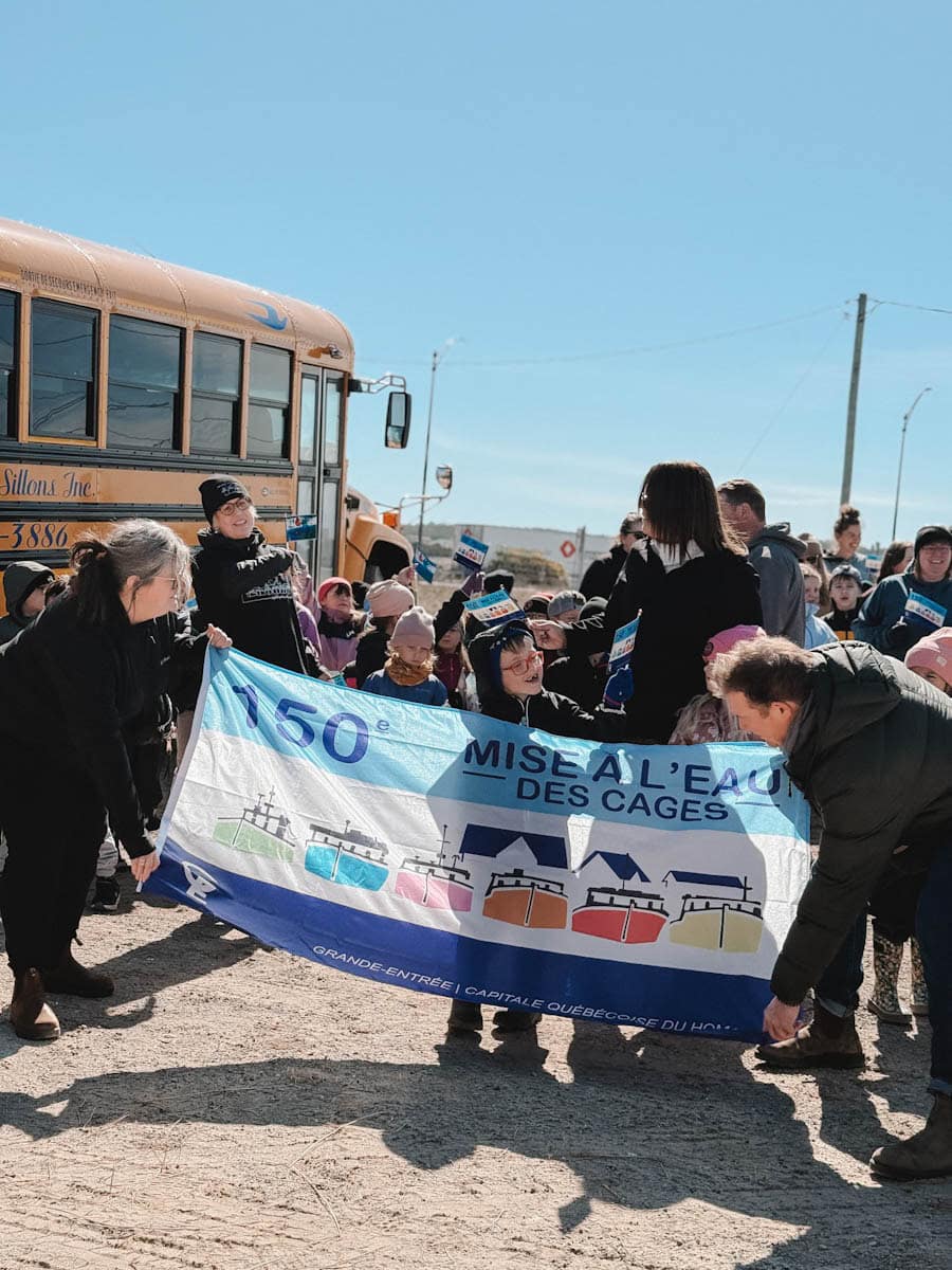 150ieme mise à l'eau Iles de la Madeleine