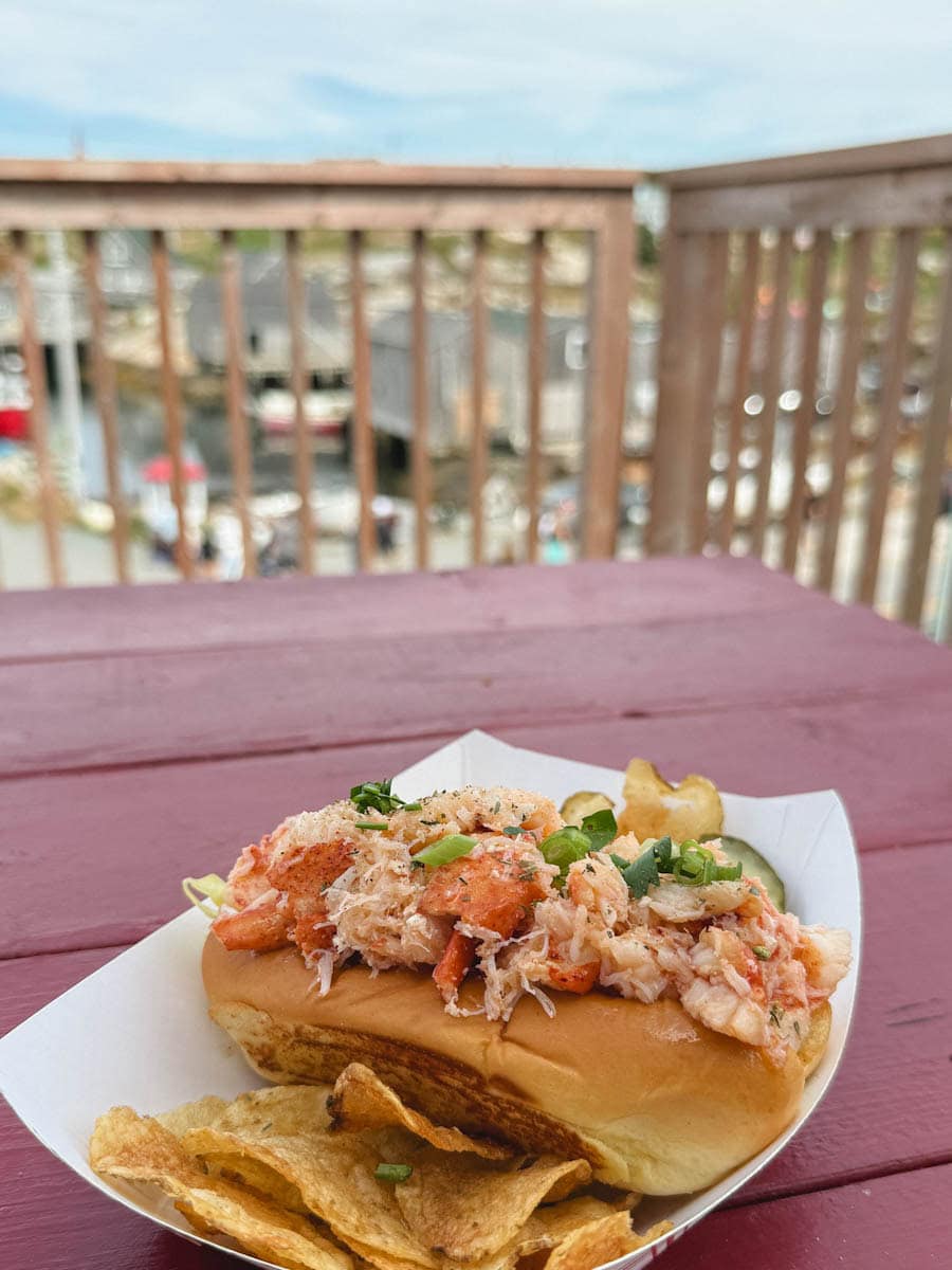 Lobster roll au Tom's Lobster shack