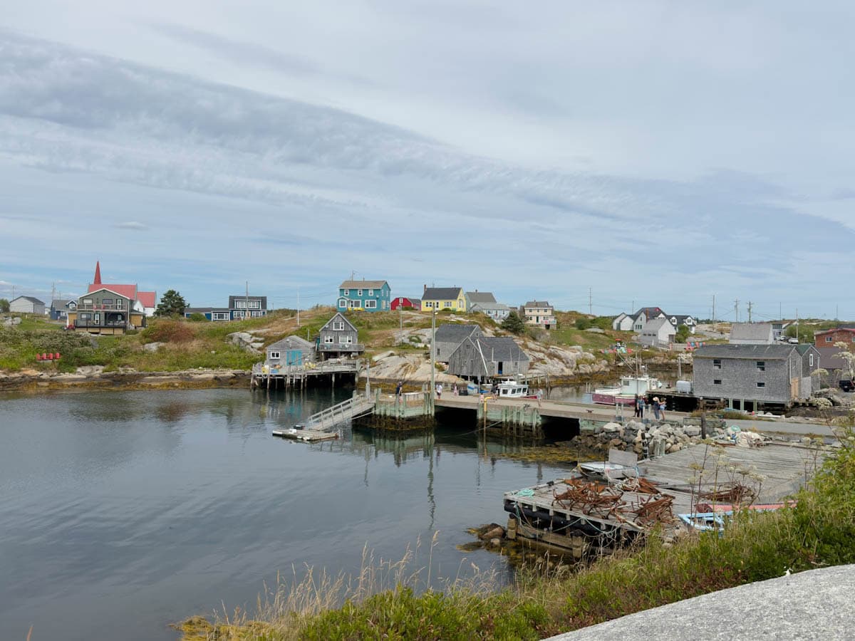 Peggy's cover harbour