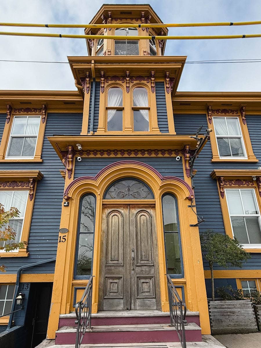 Magnifique devanture de demeure ancestrale à Lunenburg