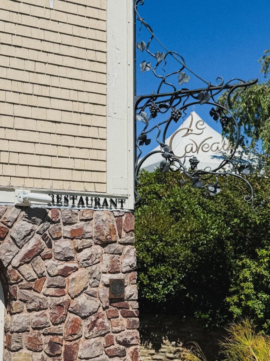 Le caveau restaurant au vignoble grand pré