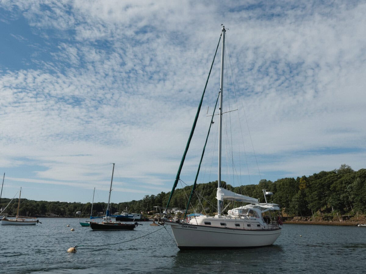 Voilier à Mahone Bay