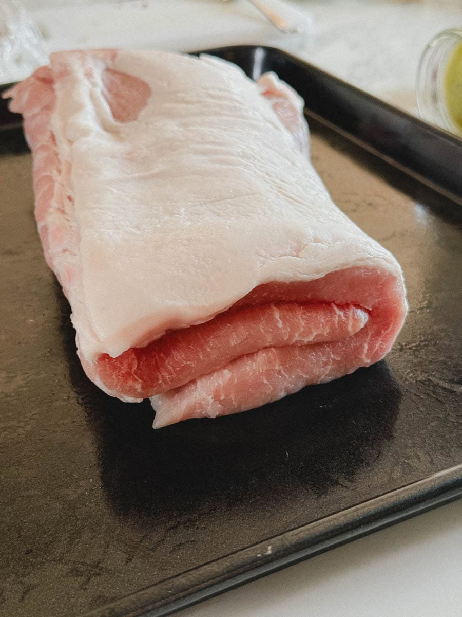 longe de porc en portefeuille