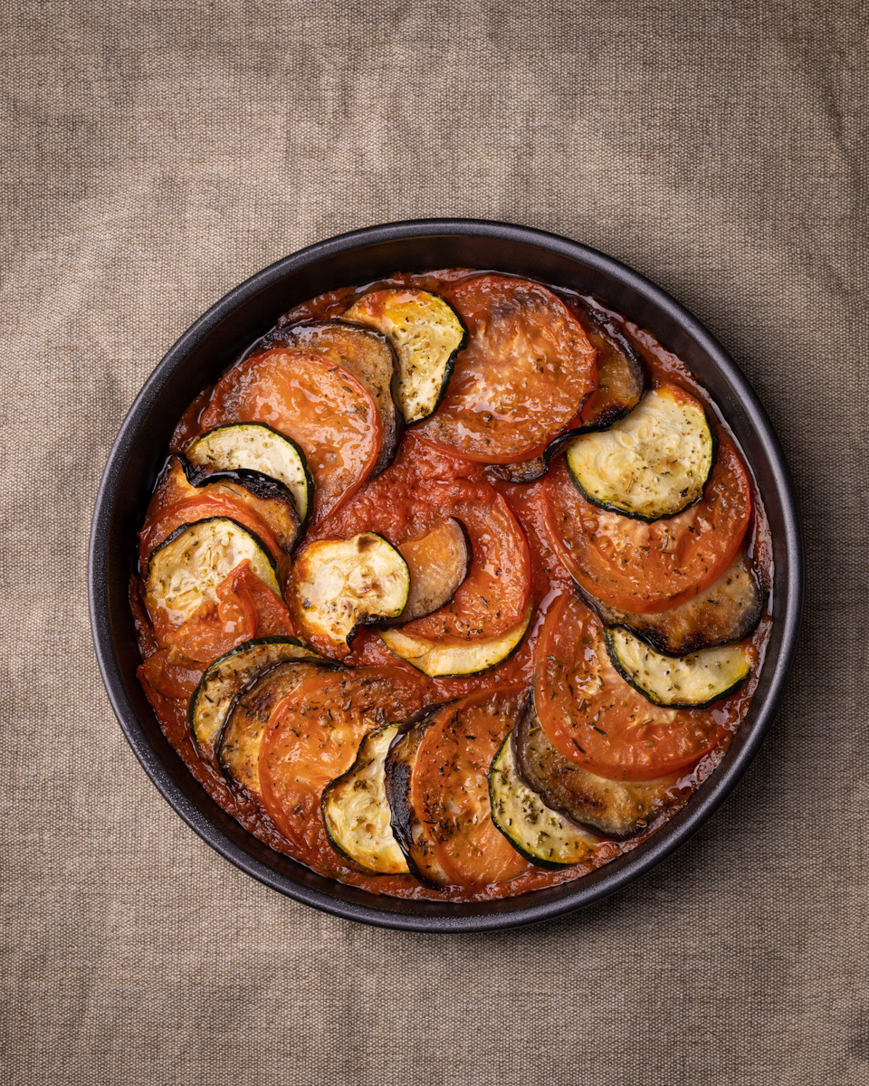 tian ratatouille tomate aunergine courgette