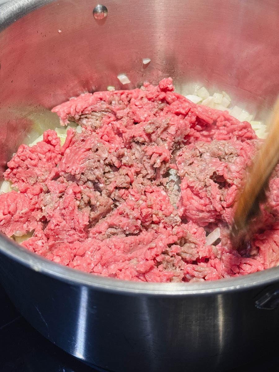 viande dans casserole