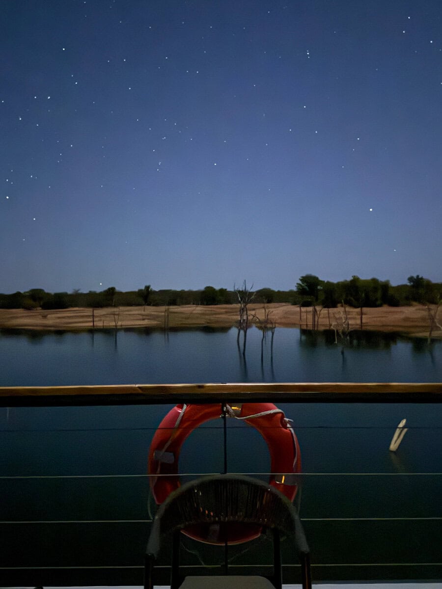 Zimbabwean dream la nuit, ciel étoilé